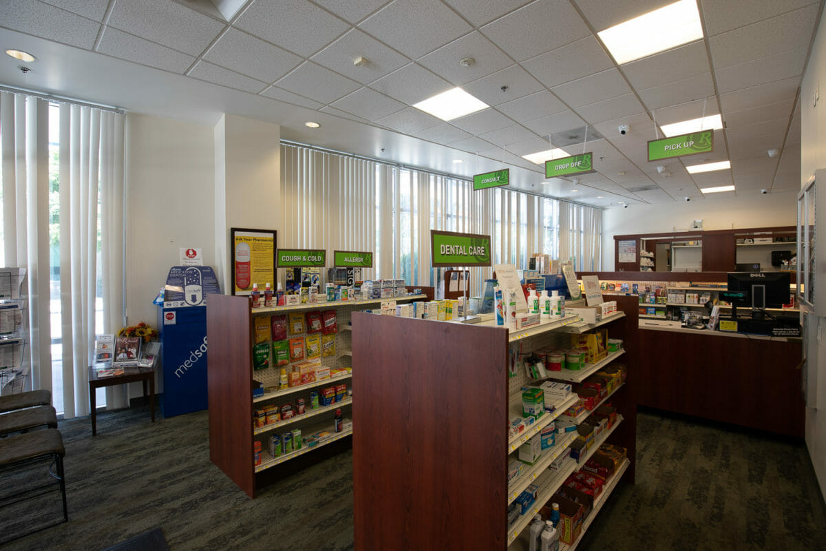 Pharmacy inside